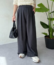 ピーチスキンタックパンツ