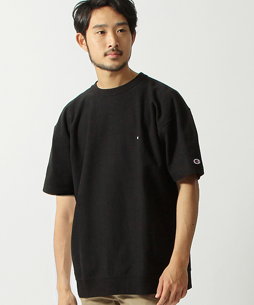 BEAMS(ビームス)の「◇【Begin5月号掲載】Champion×BEAMS / 別注 BIG TEE(Tシャツ/カットソー・メンズ・ホワイト/ブラック/グレー・LARGE/MEDIUM)」の2枚目の写真