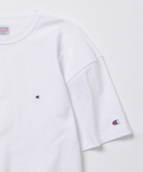 BEAMS(ビームス)の「◇【Begin5月号掲載】Champion×BEAMS / 別注 BIG TEE(Tシャツ/カットソー・メンズ・ホワイト/ブラック/グレー・LARGE/MEDIUM)」の19枚目の写真