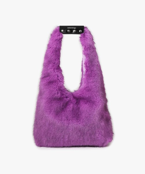 anna sui nyc（アナ スイ エヌ ワイ シー）の「anna sui nyc / アナスイエヌワイシー フォーファービッグバッグ（ショルダーバッグ・レディース・パープル/ブラック/グレー・FREE）」の3枚目の写真