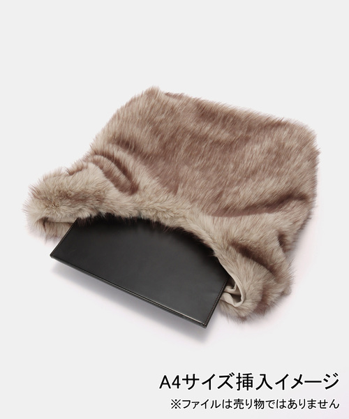 anna sui nyc（アナ スイ エヌ ワイ シー）の「anna sui nyc / アナスイエヌワイシー フォーファービッグバッグ（ショルダーバッグ・レディース・パープル/ブラック/グレー・FREE）」の9枚目の写真