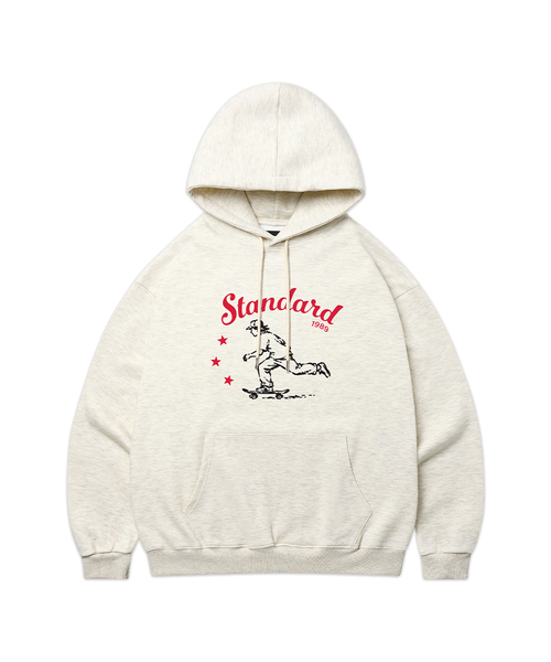 1989STANDARD(1989スタンダード)の「1989 SUBCULTURE フードパーカー (STHSTD-0264)(パーカー・メンズ・ネイビー/バーガンディー/ブラック/ダークグレー/ライトグレー/オートミール・MEDIUM/LARGE/X-LARGE)」の4枚目の写真