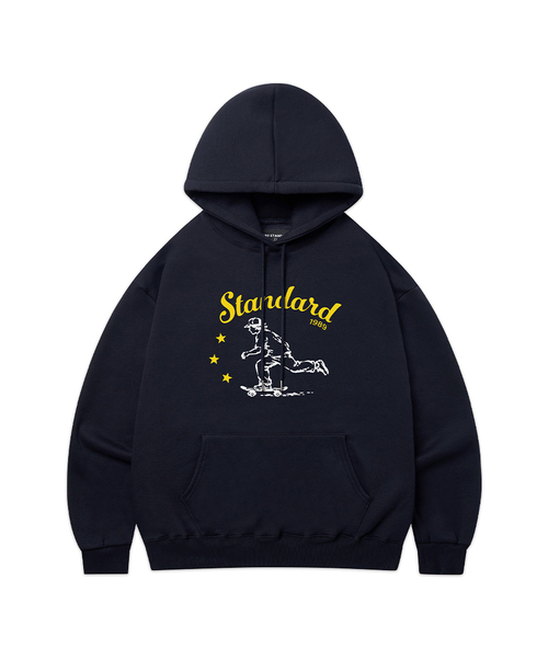 1989STANDARD(1989スタンダード)の「1989 SUBCULTURE フードパーカー (STHSTD-0264)(パーカー・メンズ・ネイビー/バーガンディー/ブラック/ダークグレー/ライトグレー/オートミール・MEDIUM/LARGE/X-LARGE)」の5枚目の写真