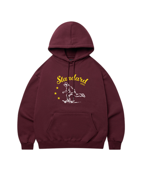 1989STANDARD(1989スタンダード)の「1989 SUBCULTURE フードパーカー (STHSTD-0264)(パーカー・メンズ・ネイビー/バーガンディー/ブラック/ダークグレー/ライトグレー/オートミール・MEDIUM/LARGE/X-LARGE)」の6枚目の写真
