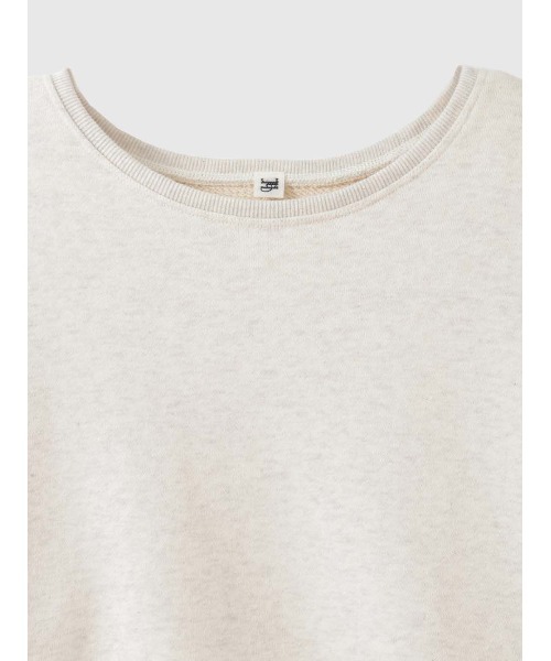 HER.(ハー)の「ソフトコンパクトスウェットプルオーバー(Tシャツ/カットソー・レディース・オフホワイト/グレー・FREE)」の16枚目の写真