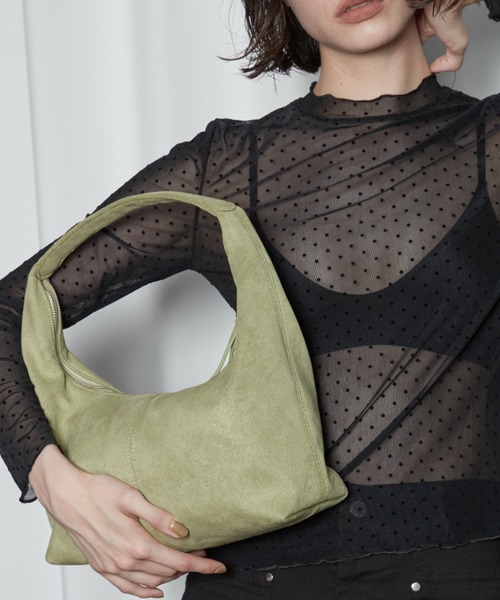 OFROOM(オフルーム)の「【2026秋冬新作】Dot Sheer Top|ドットシアートップス(Tシャツ/カットソー・レディース・ブラック/ブラウン/アイボリー・FREE)」の19枚目の写真