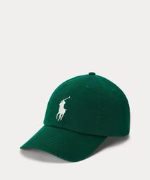 POLO RALPH LAUREN CHILDRENSWEAR | Big Pony コットン ツイル ボール キャップ(キャップ)