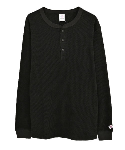 SILVER BULLET(シルバーバレット)の「『JEMORGAN LONG JOHNS/ジェーイーモーガンロングジョーンズ』ハニカムヘンリーL/S ロングスリーブTシャツ【+】(Tシャツ/カットソー・メンズ・ナチュラル/ネイビー/杢グレー/ブラック・XL/L/M)」の17枚目の写真