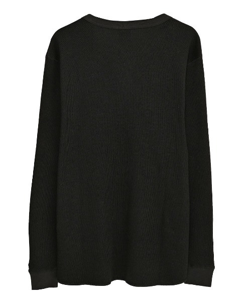 SILVER BULLET(シルバーバレット)の「『JEMORGAN LONG JOHNS/ジェーイーモーガンロングジョーンズ』ハニカムヘンリーL/S ロングスリーブTシャツ【+】(Tシャツ/カットソー・メンズ・ナチュラル/ネイビー/杢グレー/ブラック・XL/L/M)」の18枚目の写真