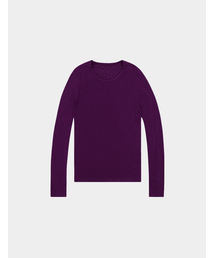 VIAR テンセルウール Tシャツ_Viar Tencel T-shirt_Violet