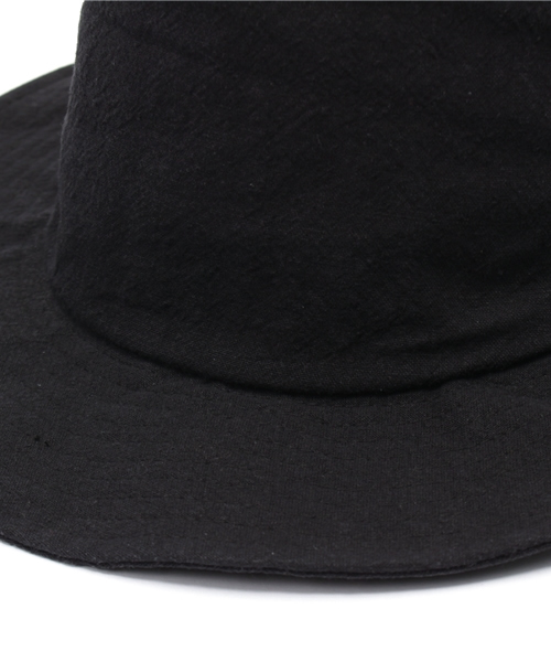 AVIREX(アヴィレックス)の「avirex/ アヴィレックス/ COTTON×LINEN 中折れHAT/ 綿麻 中折れハット(ハット・レディース・ホワイト/ブラック・FREE)」の5枚目の写真
