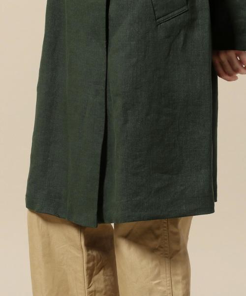BEAUTY&YOUTH UNITED ARROWS（ビューティーアンドユースユナイテッドアローズ）の「＜TRADITIONAL WEATHERWEAR＞リネントレンチコート o（トレンチコート・レディース・ナチュラル/オリーブ・34）」の13枚目の写真