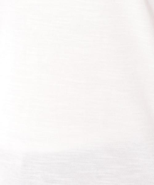 coen（コーエン）の「コットンモダールボートネックカットソー（Tシャツ/カットソー・レディース・オフホワイト/イエロー/その他1/その他2・MEDIUM/LARGE）」の16枚目の写真