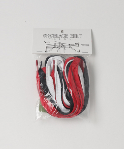 WEGO（ウィゴー）の「WEGO/シューレースベルト（ベルト・メンズ・サックスブルー/ライトピンク/イエロー/レッド/ブルー・FREE）」の10枚目の写真