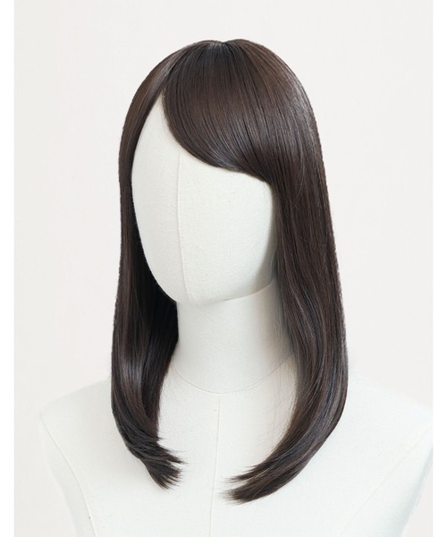 LINEASTORIA（リネアストリア）の「【フルウィッグ・ミディアム】メープルラテミディ（ウィッグ・レディース・その他6/その他7/その他9/その他8/その他10/その他1/その他2/その他3/その他5/その他4/チョコ/ブラック系1/ダークブラウン系1・M）」の3枚目の写真