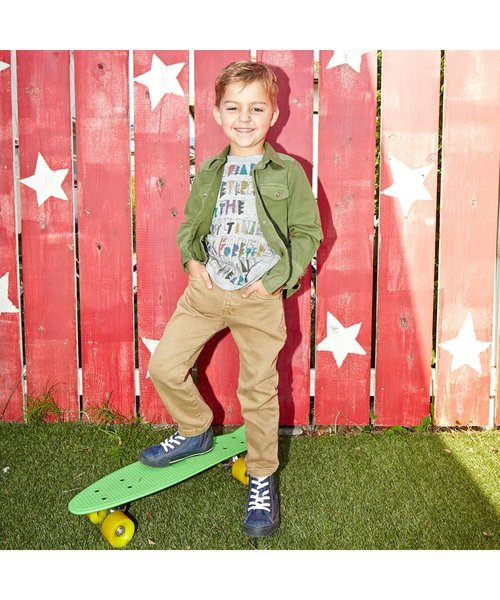 F.O.KIDS（エフオーキッズ）の「4色4柄Ｔシャツ（Tシャツ/カットソー・キッズ・グレー/ネイビー/レッド/イエロー・140/130/110/100/120/90/80/95）」の6枚目の写真