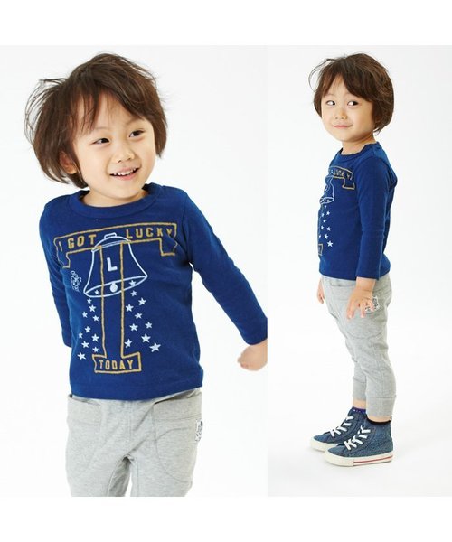 F.O.KIDS（エフオーキッズ）の「4色4柄Ｔシャツ（Tシャツ/カットソー・キッズ・グレー/ネイビー/レッド/イエロー・140/130/110/100/120/90/80/95）」の8枚目の写真