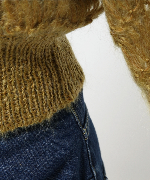 SLY(スライ)の「MOHAIR VOLUME SHORT C/D(カーディガン/ボレロ・レディース・ミント/イエロー系その他/グレー・FREE)」の10枚目の写真