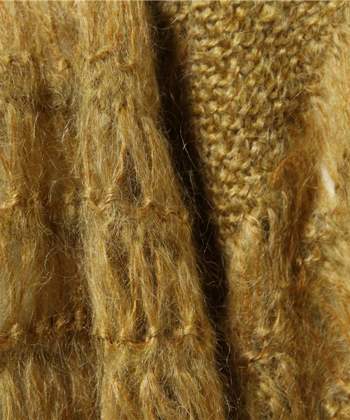 SLY(スライ)の「MOHAIR VOLUME SHORT C/D(カーディガン/ボレロ・レディース・ミント/イエロー系その他/グレー・FREE)」の12枚目の写真