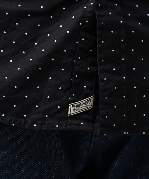 Denim & Supply Ralph Lauren(デニムアンドサプライラルフローレン)の「ストレッチ スリム フィット コットン シャツ(シャツ/ブラウス・メンズ・ブラック系9・X-SMALL/MEDIUM/SMALL/LARGE)」の13枚目の写真