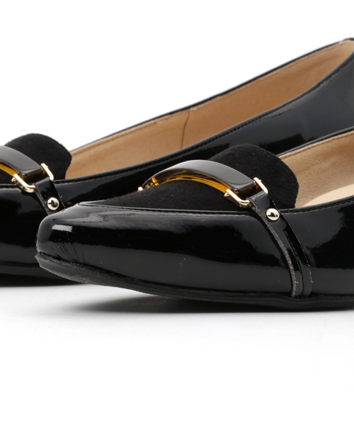 LE TALON(ルタロン)の「3cmポインテッドビットローファー◆(ローファー・レディース・キャメル/ブラック系その他/グレー・36/38/35/35.5/37.5/36.5/37)」の7枚目の写真