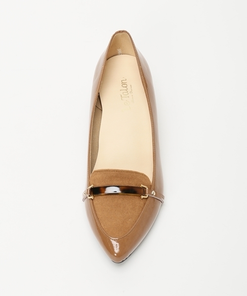 LE TALON(ルタロン)の「3cmポインテッドビットローファー◆(ローファー・レディース・キャメル/ブラック系その他/グレー・36/38/35/35.5/37.5/36.5/37)」の10枚目の写真