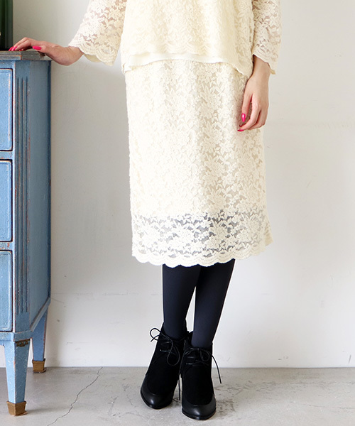 N.（N. Natural Beauty Basic）（エヌエヌナチュラルビューティーベーシック）の「2WAYレースブラウス【セットアップ対応商品】（シャツ/ブラウス・レディース・ブラック/ホワイト・MEDIUM/SMALL）」の17枚目の写真