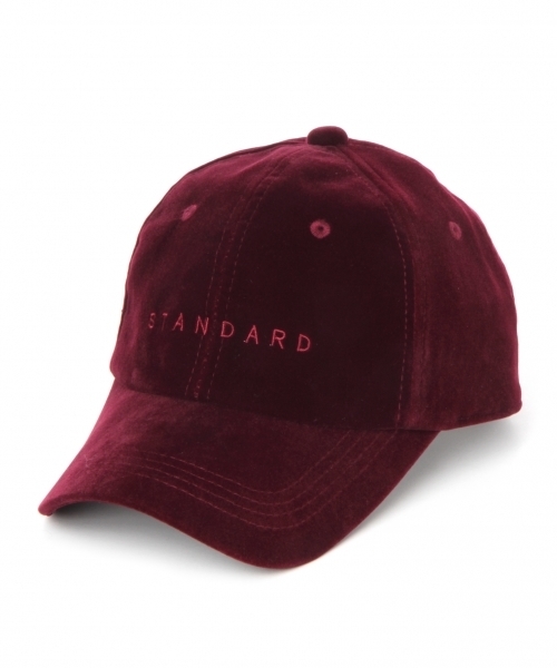 RAGEBLUE(レイジブルー)の「ベロアLOWCAP/742133(キャップ・メンズ・ブラック/ワインレッド・FREE)」の1枚目の写真
