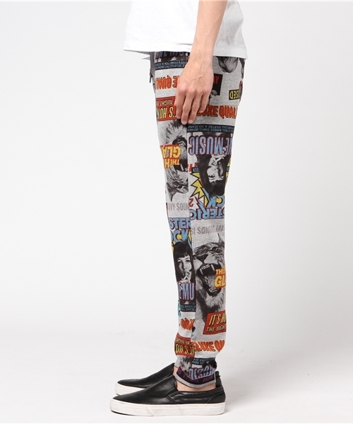 HYSTERIC GLAMOUR（ヒステリックグラマー）の「HYS ROCK総柄 SWP（その他パンツ・メンズ・グレー系その他/ブラック系その他・FREE）」の8枚目の写真