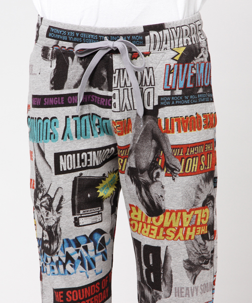 HYSTERIC GLAMOUR（ヒステリックグラマー）の「HYS ROCK総柄 SWP（その他パンツ・メンズ・グレー系その他/ブラック系その他・FREE）」の11枚目の写真