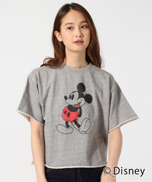 GLOBAL WORK（グローバルワーク）の「ディズニースウェット半袖/746569