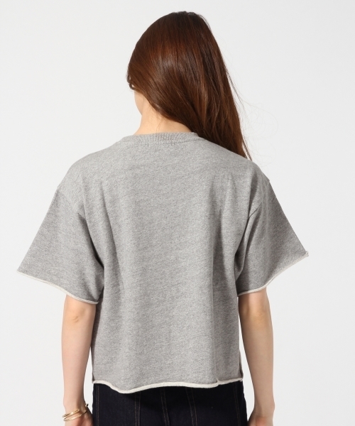 GLOBAL WORK（グローバルワーク）の「ディズニースウェット半袖/746569（Tシャツ/カットソー・レディース・ネイビー/グリーン系その他/グレー・MEDIUM/LARGE）」の6枚目の写真