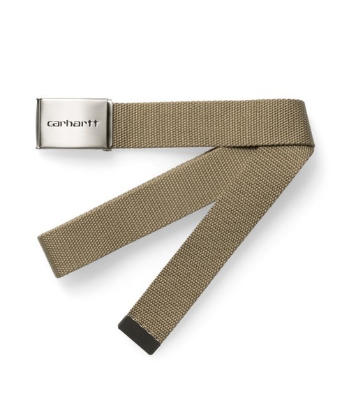Carhartt WIP（カーハートダブリューアイピー）の「CLIP BELT CHROME（ベルト・メンズ・グリーン系カモフラージュ/ブラック/カーキ/ベージュ/ネイビー/ブラウン/ダークブルー/ウッドランド/グリーン/ブルー系その他・ONE SIZE）」の3枚目の写真