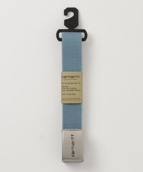 Carhartt WIP（カーハートダブリューアイピー）の「CLIP BELT CHROME（ベルト・メンズ・グリーン系カモフラージュ/ブラック/カーキ/ベージュ/ネイビー/ブラウン/ダークブルー/ウッドランド/グリーン/ブルー系その他・ONE SIZE）」の8枚目の写真