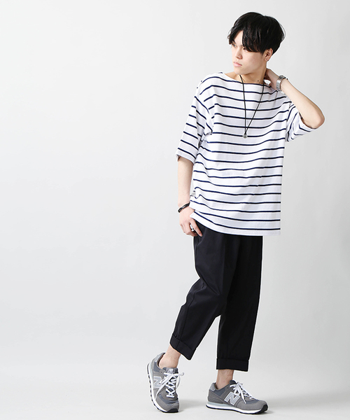 WEGO（ウィゴー）の「WEGO/クラシックタックテーパードパンツ（その他パンツ・メンズ・ブラック/ベージュ・FREE）」の12枚目の写真