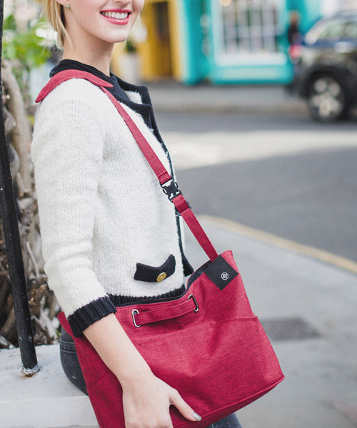 Litta Glitta（リッタグリッタ）の「【Litta Glitta（リッタグリッタ）】3WAY ストローラーオーガナイザー/ベビーカーバッグ/ベビーカー用バスケット（ベビーカー/ベビーカー用品・キッズ・グレー/レッド/ブラック・ONE SIZE）」の9枚目の写真