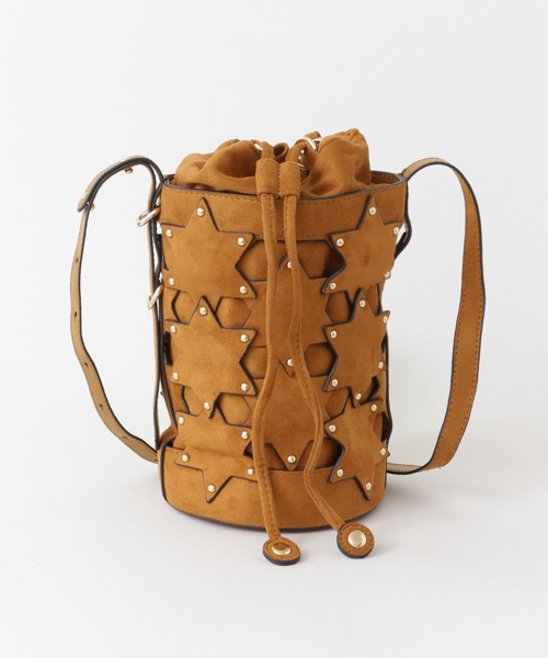 UR SELECT（ユーアールセレクト）の「スターパッチショルダー（ショルダーバッグ・レディース・ゴールド/キャメル/ブラック系その他/ブラック・FREE）」の13枚目の写真