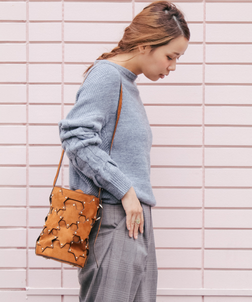 UR SELECT（ユーアールセレクト）の「スターパッチショルダー（ショルダーバッグ・レディース・ゴールド/キャメル/ブラック系その他/ブラック・FREE）」の21枚目の写真