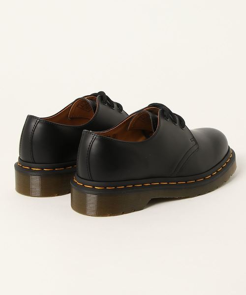 Dr. Martens（ドクターマーチン）の「1461Z 3 EYE SHOE DMS BLACK SMOOTH 10085001 ドクターマーチン 3-EYE SHOE（ドレスシューズ・レディース・ブラック・23cm/24cm/25cm/26cm/27cm/28cm/22cm）」の3枚目の写真