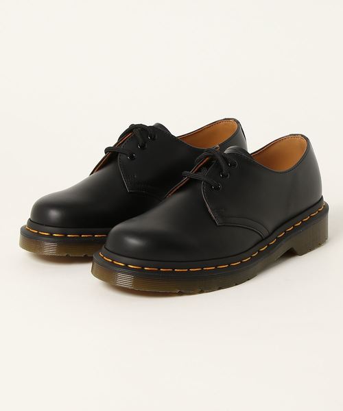 Dr. Martens（ドクターマーチン）の「1461Z 3 EYE SHOE DMS BLACK SMOOTH 10085001 ドクターマーチン 3-EYE SHOE（ドレスシューズ・レディース・ブラック・23cm/24cm/25cm/26cm/27cm/28cm/22cm）」の4枚目の写真