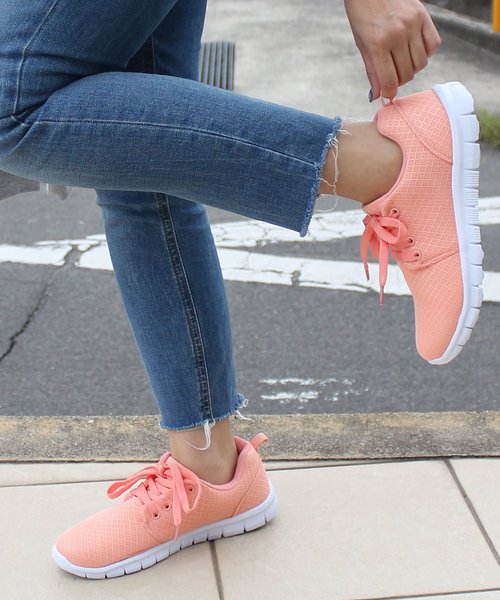 AmiAmi（アミアミ）の「超軽量スニーカー（スニーカー・レディース・ピンク/ブラック/ブラックミックス/ミックスグレー/レッド/ネイビー/ホワイト/ブラック系その他/グレー系その他/グレー/ピンク系その他/ライトグレー/パープル・23.5cm/22.5cm/24.5cm/23cm/25cm/24cm）」の12枚目の写真