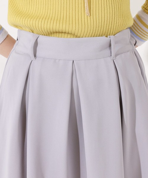 natural couture（ナチュラルクチュール）の「合皮ベルト付きイレヘムスカート（スカート・レディース・ベージュ/ピンク/グレー/ブラック・FREE）」の17枚目の写真