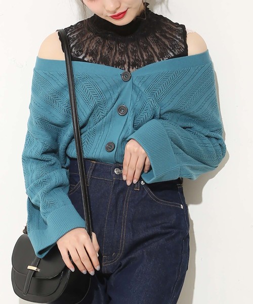 one after another NICE CLAUP（ワンアフターアナザーナイスクラップ）の「プチハイレーステレコインナー（タンクトップ・レディース・オフホワイト/ブラック/イエロー/アイボリー/その他12・FREE）」の4枚目の写真