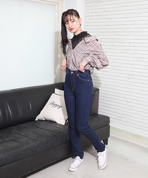 one after another NICE CLAUP（ワンアフターアナザーナイスクラップ）の「プチハイレーステレコインナー（タンクトップ・レディース・オフホワイト/ブラック/イエロー/アイボリー/その他12・FREE）」の9枚目の写真