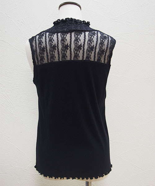 one after another NICE CLAUP（ワンアフターアナザーナイスクラップ）の「プチハイレーステレコインナー（タンクトップ・レディース・オフホワイト/ブラック/イエロー/アイボリー/その他12・FREE）」の13枚目の写真