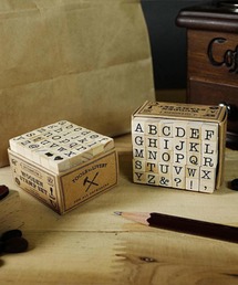 HIGHTIDE | TOOLS to LIVEBY ツールズ トゥ リブバイ アルファベットスタンプ ミニ(ステーショナリー)