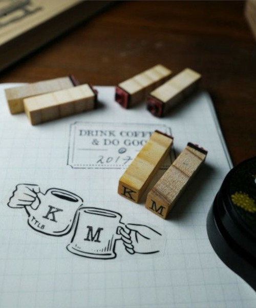 HIGHTIDE（ハイタイド）の「TOOLS to LIVEBY ツールズ トゥ リブバイ アルファベットスタンプ ミニ（ステーショナリー・レディース・その他1/その他2・FREE）」の7枚目の写真