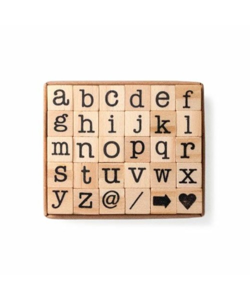 HIGHTIDE（ハイタイド）の「TOOLS to LIVEBY ツールズ トゥ リブバイ アルファベットスタンプ ミニ（ステーショナリー・レディース・その他1/その他2・FREE）」の12枚目の写真