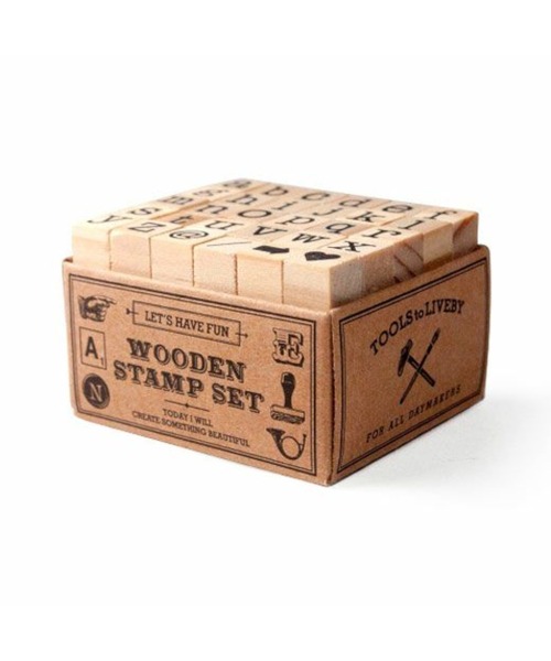 HIGHTIDE（ハイタイド）の「TOOLS to LIVEBY ツールズ トゥ リブバイ アルファベットスタンプ ミニ（ステーショナリー・レディース・その他1/その他2・FREE）」の13枚目の写真