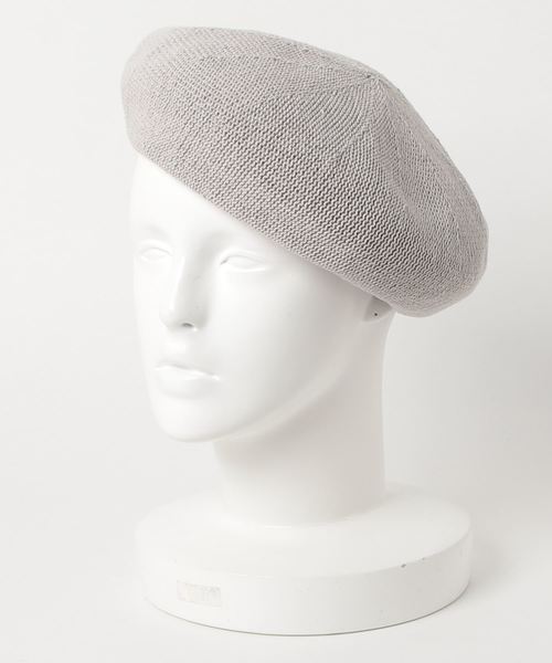 N.(N. Natural Beauty Basic)(エヌエヌナチュラルビューティーベーシック)の「スプリングベレー帽(ハンチング/ベレー帽・レディース・ブラック/グレー/ピンク・FREE)」の12枚目の写真